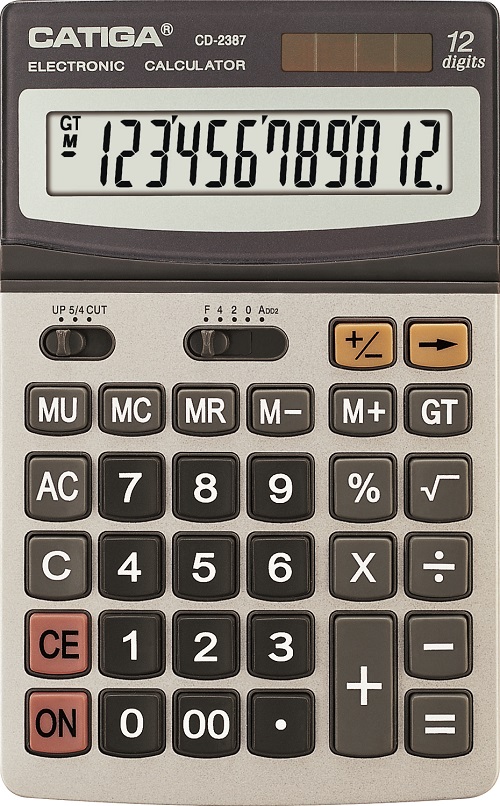 12 Digits Desktop Calculator 12 Digits Desktop Calculator