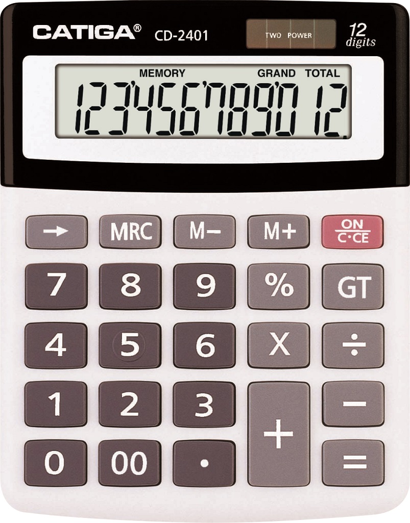 12 Digits Desktop Calculator 12 Digits Desktop Calculator