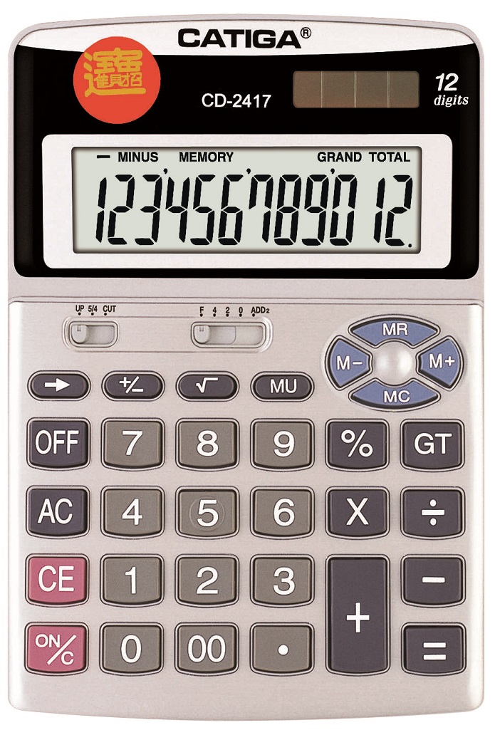 12 Digits Desktop Calculator 12 Digits Desktop Calculator