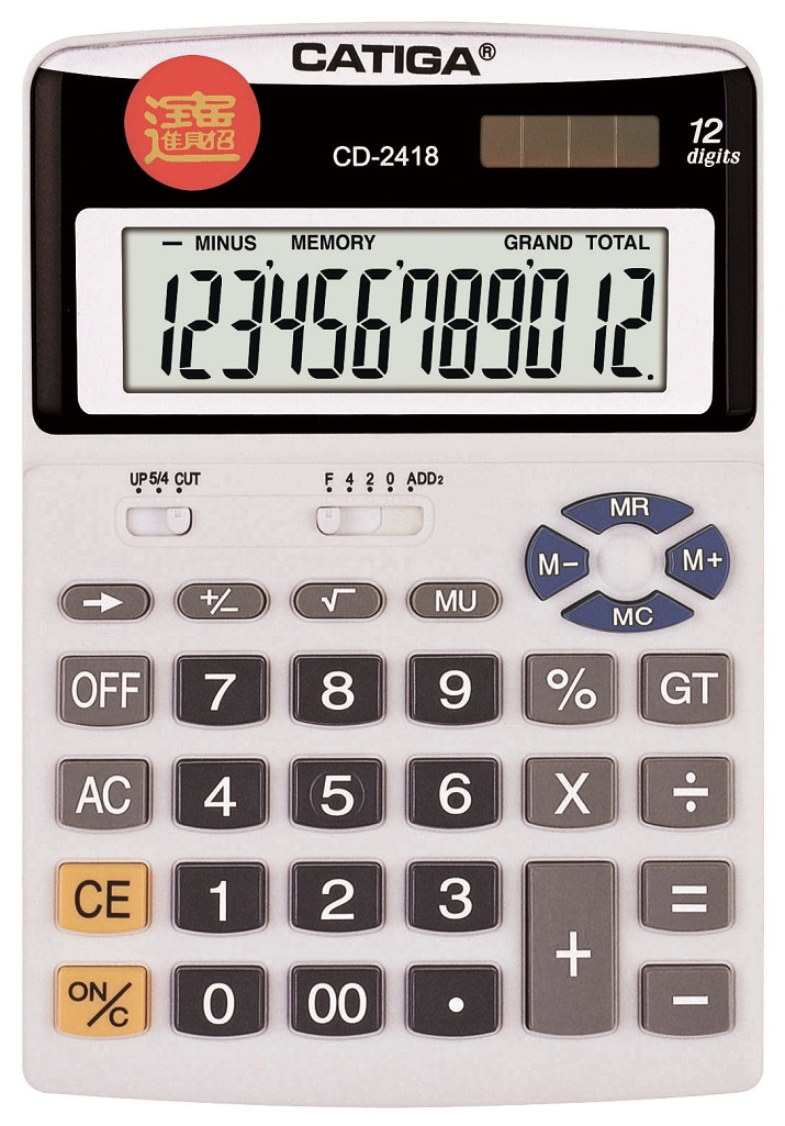 12 Digits Desktop Calculator 12 Digits Desktop Calculator