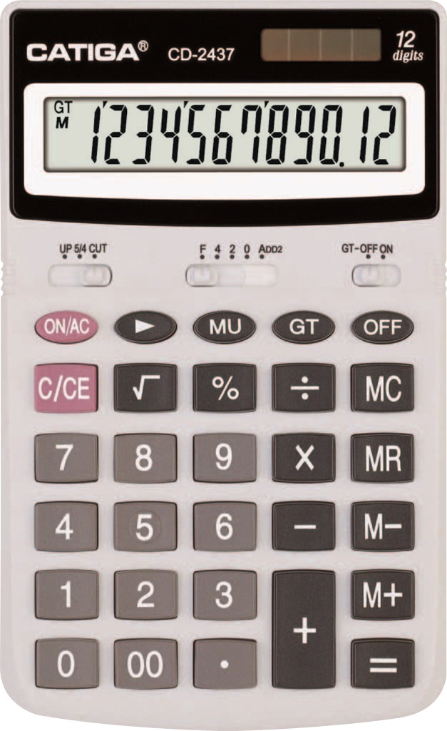 12 Digits Desktop Calculator 12 Digits Desktop Calculator